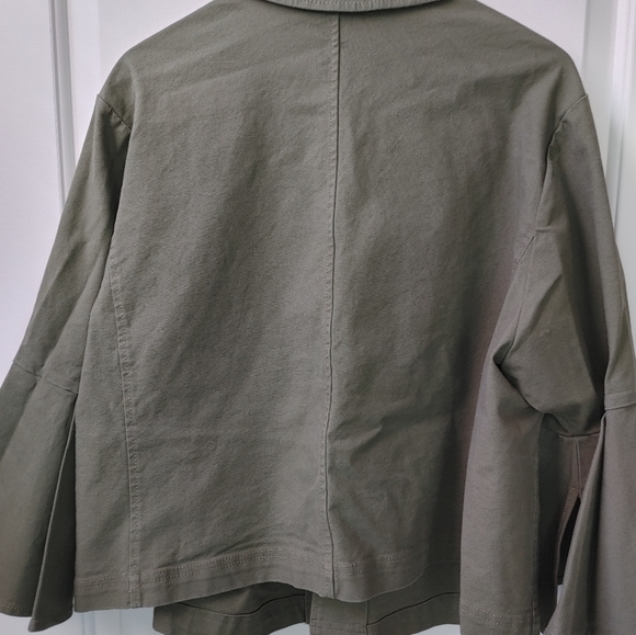 Rachel Roy Army Green Jacket ~ Size 16W - Picture 10 of 11